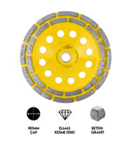 180mm Segmentli Turbo Elmas Taşlama Diski