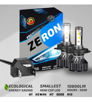 ZERON Premium Series H4 Led Xenon Şimşek Etkili Led Xenon Led Ampul