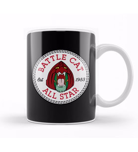 Battle Cat He Man All Star Converse Logo Kupa Bardak Porselen