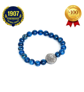 FB LAPİS (8mm)  DOĞALTAŞ BİLEKLİK (Mavi)