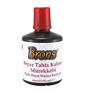 Brons Tahta Kalem Mürekkebi 100 CC Kırmızı Tahta Kalem Mürekkebi (6 Lı Paket)