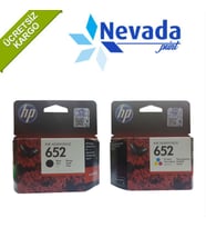 Hp 652 Siyah/Renkli Kartuş Deskjet 1115/2135/3635/3835/4535/4675