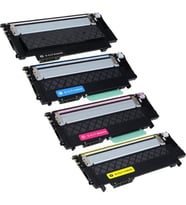 Photo Print® Samsung C430W Uyumlu CLT-404 4 Renk İthal Muadil Toner Seti (Çok Renkli)