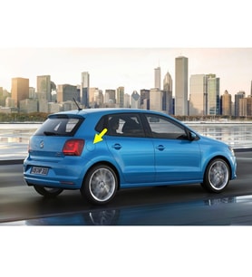 VW Polo 2010-2017 Yakıt Mazot Benzin Dış Depo Kapağı 6R0809857L