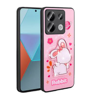 Xiaomi Redmi Note 13 Pro 5G Uyumlu Kılıf Parlayan Kabartmalı İkonik Figürlü Zore Amas Silikon Kapak