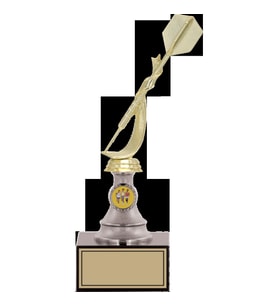 ODAK KUPA - Figürlü Kupalar - Dart Figürlü Kupalar FG-010 C - 28 cm