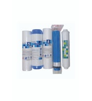 Nsf Onaylı Purefer Açık Kasa Su Arıtma Cihazlarına Uygun 5 Li Filtre Set (çift Sedimentlı ) Coconut