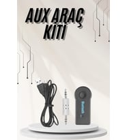 Yeni Nesil Bluetooth Aux Araç Kiti Siyah Tv Tablet Telefon Araç Araba - Lisinya