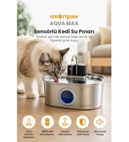 Smartpaw Aqua Max Sensörlü Kedi Su Pınarı (Distribütör Garantili)