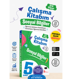 5. Sınıf Ata Süper Sosyal Bilgiler Çalışma Kitabım Seti