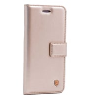 Lexroo LG G3 Kılıf New Delüxe Kılıflı Standlı Kılıf - Gold