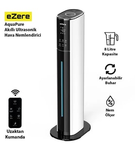 EZERE AquaPure MNS-A09 Ultrasonik Hava Nemlendirici-(5775) - EEEEEE4033-9707