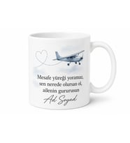 Gurbetçi Öğrenciye Moral Kupası Hediye Kupa Bardak Özel Tasarım