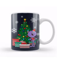 Squiddly Diddly Around The Christmas Tree Kupa Bardak Porselen