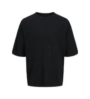 Jack & Jones JORTAVIRA Knit Erkek Triko Tişört (Siyah)