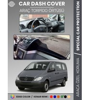 MERCEDES VITO / VIANO W639 2003-2014 Torpido Örtüsü Premium Kalite Torpido Koruma Özel Kesim