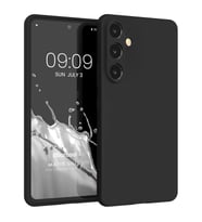 Microsonic Matte Silicone Samsung Galaxy S24 FE Kılıf Siyah (Siyah)