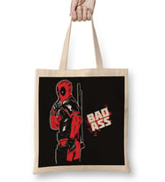 Deadpool Bad Ass Bez Çanta Uzun Saplı