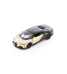 Welly Bugatti Chiron Supersport 1:38 Altın Çek Bırak Model Araba