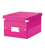 Leitz 6043 WOW Metalik Pembe Küçük Boy Saklama Kutusu