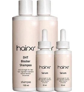 Hairx 2 Adet Saç Şampuanı ve 2 Adet 30 ml Ölçeğinde Saç Serumu Sağlam Parlak Uzun Güçlü Yeni Saçlar