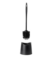 Porsima Sb-776 Silikon Wc Tuvalet Banyo Fırçası Klozet Fırçası Siyah