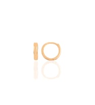 Gümüş rose 11 mm halka küpe Tragus Piercing Helix Kıkırdak Küpesi SGTL11755ROSE