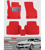 BMW 4 SERİSİ F36 XDRİVE (2014-2020) Uyumlu EVA Paspas Tam Set–Araca Özel,Su Geçirmez
