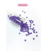 Dökme Cam Kum Boncuk Büyük Boy (6/0) 4 mm - 60 Gram - Mor - BNC116