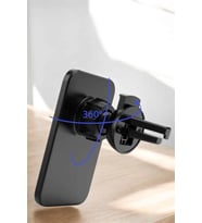 Kablosuz Şarj Aleti Magsafe Araç Içi Manyetik Şarj 15W İOS Uyumlu