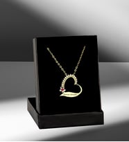 Kişiye Özel Kalp Kolye Gümüş Gold Canım Annem Yazılı Kolye (Altın)