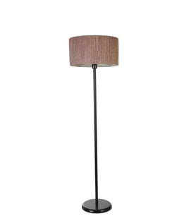 BAMBU 04 ABAJURLU LAMBADER SİYAH