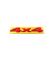 UNIVERSAL 4X4 Bagaj Yazısı Kırmızı 145mm-22mm