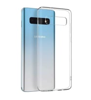 Samsung Galaxy S10 Uyumlu Kılıf Zore Süper Silikon Kapak (Renksiz)