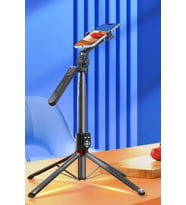 360° Dönebilen Uzaktan Kumandalı Tripod ve Uzayabilen Selfie Çubuğu