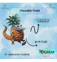 Crocodildo Pesini Tung Tung Sahur Karakteri 10 Cm Figür