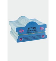 Ay Taşı & Balık Burç Bileklik Kartı (Mavi)