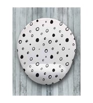Puantiye Oval Bilek Destekli Mouse Pad