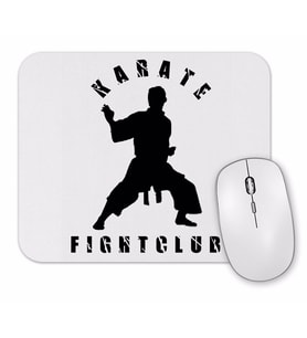 Karate Fight Club Mouse Pad