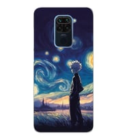 Xiaomi Redmi NOTE 9 Uyumlu Killua Tasarımlı Şeffaf Telefon Kılıfı