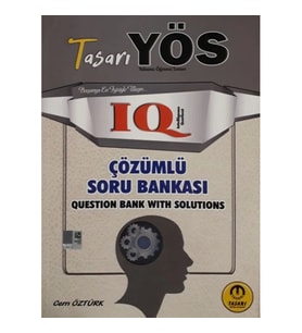 Tasarı YÖS IQ Çözümlü Soru Bankası (Yeni)
