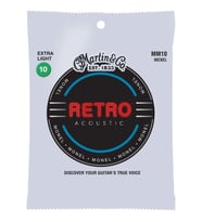 Martin Co Retro MM10 Nickel Alloy Extra Lt 10-47 Akustik Gitar Teli