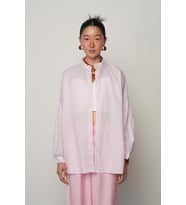 KADIN KOLLARI TAŞ İŞLEMELİ HAKİM YAKA PEMBE GÖMLEK