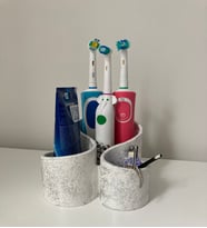 Bölmeli Gold & Gümüş Yaldızlı Dekoratif Organizer