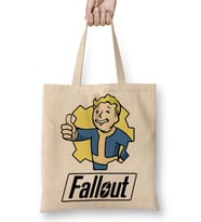 Fallout Vault Boy Bez Çanta Uzun Saplı