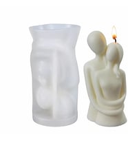 Sevgililer Biblo Silikon Kalıp 11x6 Cm
