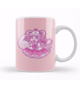 Kawaii or Gansta Simple Kupa Bardak Porselen