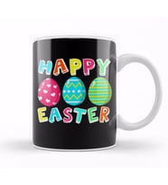 Happy Easter 06 Kupa Bardak Porselen