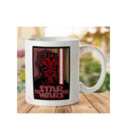1-845 Darth Maul Sith Lord Star Wars İki Tarafı Baskılı Kupa Bardak