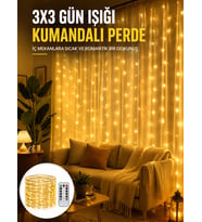 Zaman Ayarlı 8 Modlu Günışığı Perde Led Işık USB Çalışma Yeni Nesil